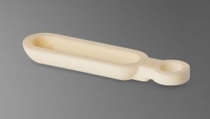 Aluminiumoxide bak voor laboratorium onderzoek