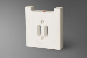 Thermisch en electrische isolerend block van Macor